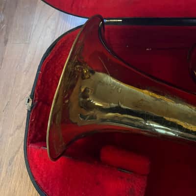 King 627 Baritone Horn – 1930s Pre-War – Upright Bell – H.N. White USA image 2
