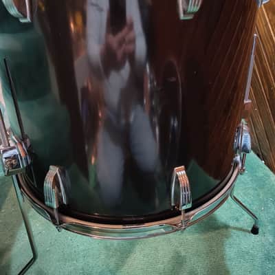 Ludwig Maple 🍁 18"(Diameter)x16" (Depth) Floor Tom Late 70's early 80's - Black Wrap image 6