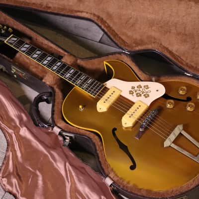 Gibson USA ES-295 Gold Finish 1990 With Original Hardcase image 3