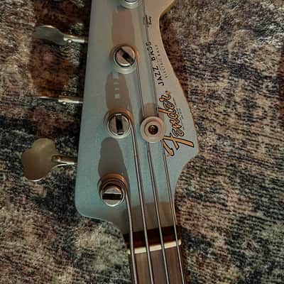 Fender 60th Anniversary Road Worn '60s Jazz Bass 2020 - Firemist Silver image 1