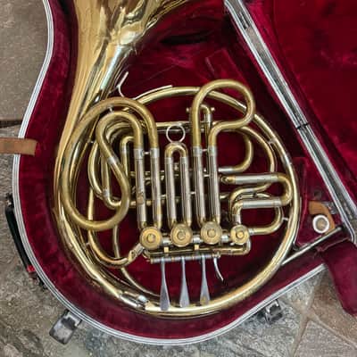 Double French Horn . Olds and Son brand. Made in USA image 1