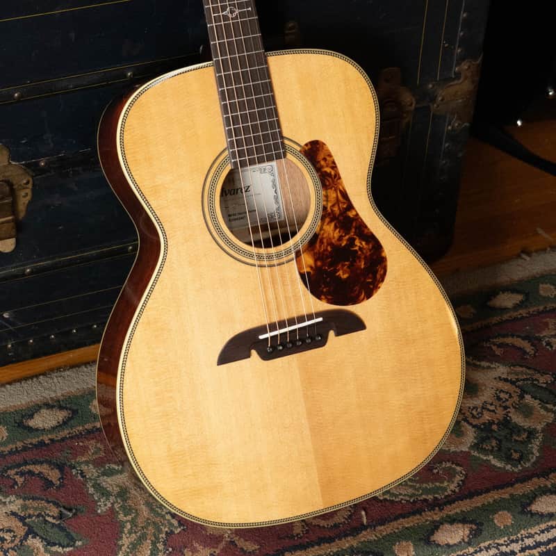 Alvarez Masterworks Series MF60 Herringbone Sitka/African Mahogany Orchestra Model Acoustic Guitar #2407 image 1