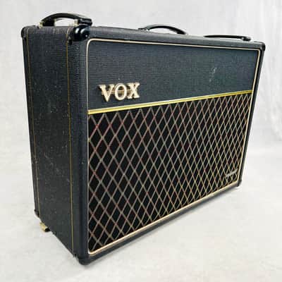 Vox AC30 Bass 2x12" Combo Amplifier 1964 - Black image 3