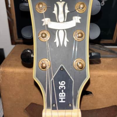 Washburn HB-36 w/Bigsby 2020’s - Weathered Tobacco image 3