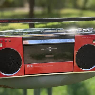 Pioneer SK-Q10R Rare Vintage MINT Boombox AM/FM Cassette Japan Warranty image 2