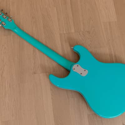 Mosrite Ventures Model Yuzo Kayama Signature Seafoam Green, Mint w/ Case & Strap, Japan Kurokumo image 12