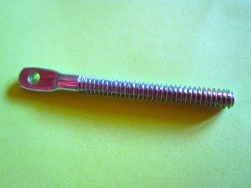 Bass Drum Pedal Spring Tension Adjustment Connector Link - Vintage NOS image 1