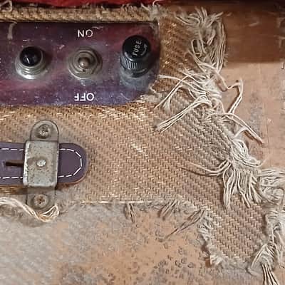 Vintage Fender Harvard 5F10 1x10" Combo Amplifier 1956 - Tweed VERY RARE! image 6