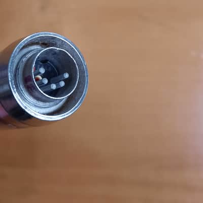 Tesla AMD 411 N 1978 vintage dynamic instrumental microphone mic image 4