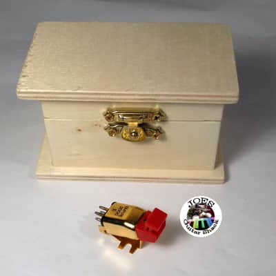70's Empire 2000 E Turntable Phono Cartridge Like New w/ Screws + NOS New 70's Diamond S2000E Elliptical Red Fliptop Stylus Gorgeous Condition! image 8