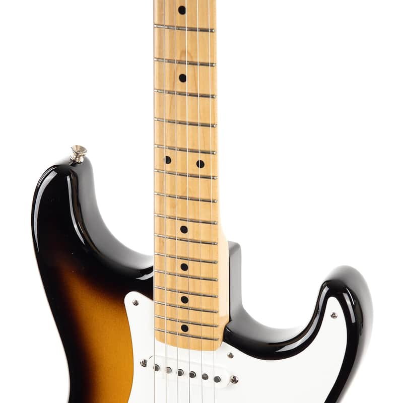 ギター Fender American Vintage 56 strat 2cs Fender American Vintage '56 Stratocaster - Aged White Blonde with