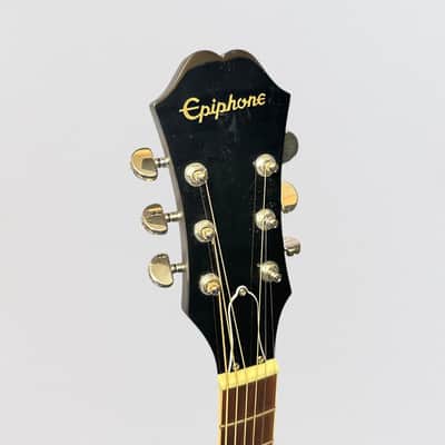 Epiphone J-45 EC Studio Acoustic-Electric Guitar - Black image 7