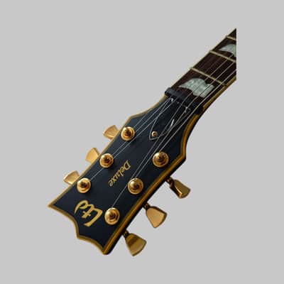 ESP LTD EC-1000 Duncan with Rosewood Fretboard - Vintage Black - Aftermath image 3