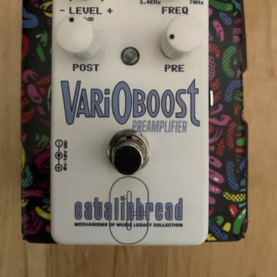 Catalinbread VariOboost Preamplifier (4-Knob) 2024 - Present - White image 1