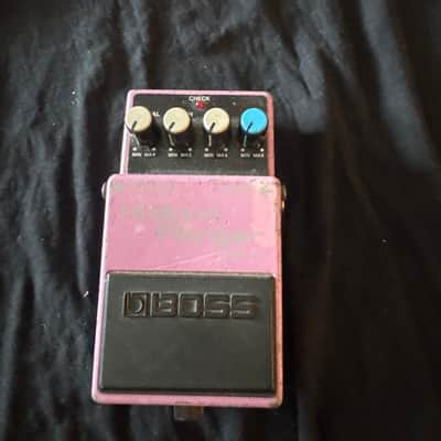 Boss HF-2 Hi Band Flanger (Green Label) 1989 - 1993 - Pink