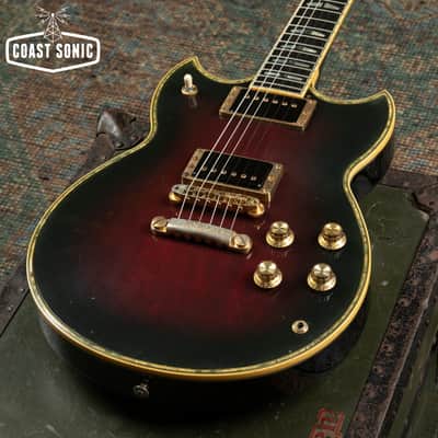 1984 Yamaha Custom SG3000 Professional Wine Burst Made In Japan image 7