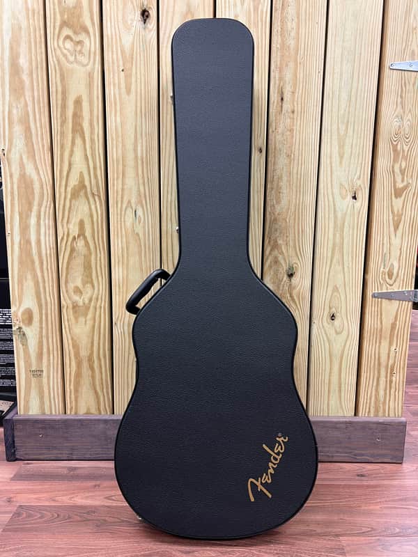 Fender Dreadnaught hard shell acoustic guitar case - Black image 1