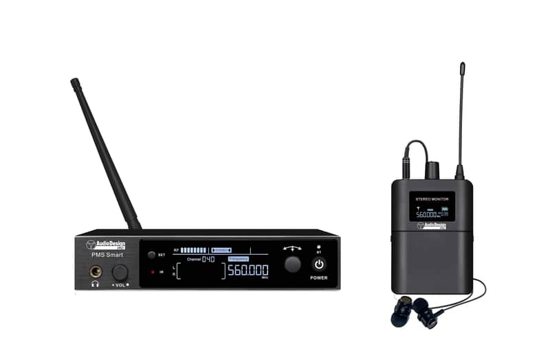Audiodesign PRO PMS Smart - Sistema In ear monitor wireless UHF image 1