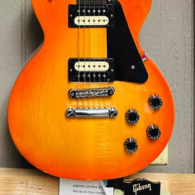 Gibson Les Paul Studio without Fretboard Binding 2019 - 2024 - Tangerine Burst image 1