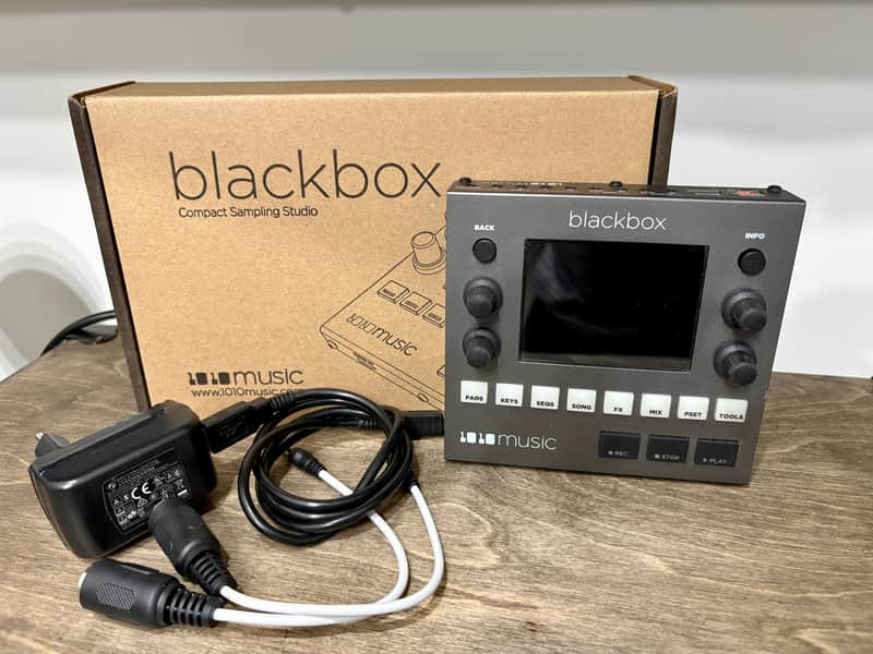 1010 Music Blackbox Desktop Compact Sampling Studio 2016 - Present - Black image 1