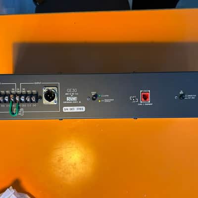 Rane GE30 Single-Channel One-third Octave Graphic Equalizer image 3
