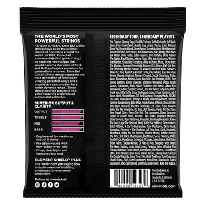 Ernie Ball - P02723 - Slinky Cobalt Electric Guitar String Set - 9-42 (P02723) image 2
