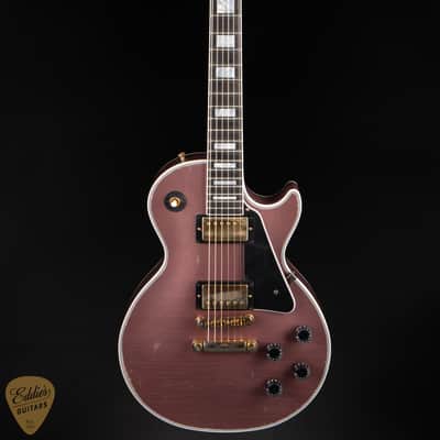 2024 - Gibson Custom Shop PSL Murphy Lab Les Paul Custom Heavy Aged Heather Mist Poly 10.6 #CS400163 image 3