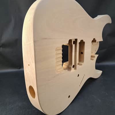 Unfinished Basswood HxH RG body fits Ibanez (tm) RG and Jem Necks J2510 image 5