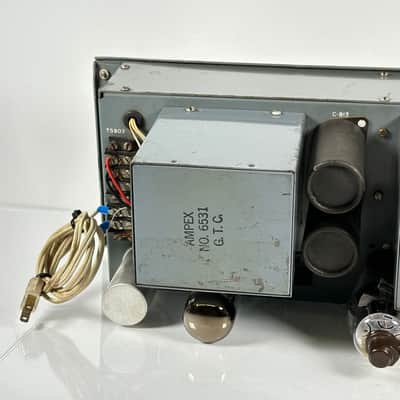 Ampex 6516 R4 Vintage Tube Power Amplifier w/ VU Meter image 10