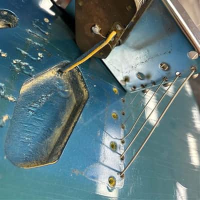 Vintage 1966 Fender Telecaster Factory Refin Lake Placid Blue w/OHSC TSU24885 image 12