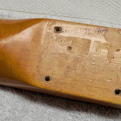 Authentic 1969 Fender STRATOCASTER NECK - Beautiful Rosewood & Refretted image 9