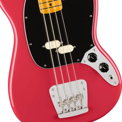 Fender American Professional Classic Mustang Bass - Faded Dakota Red image 6