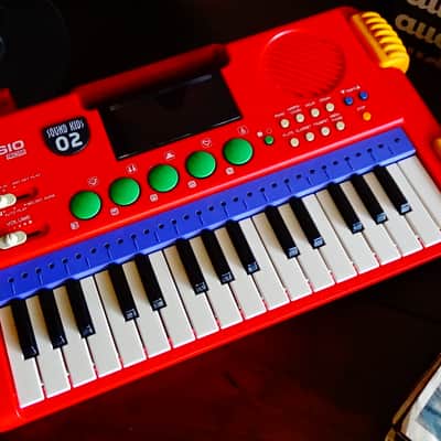 Very Rare Vintage Casio KS-02 Sound Kids whit  ROM Pack