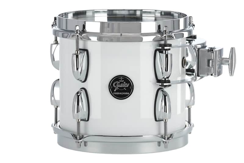 Gretsch GR805.220 RN2-0708T-PW 8x7 Tom Tom Renown Maple Piano White image 1