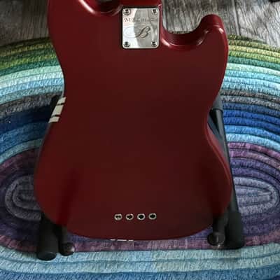 Bronson Left Hand Mustang 2024 - Marlboro Maroon metallic satin finish image 2