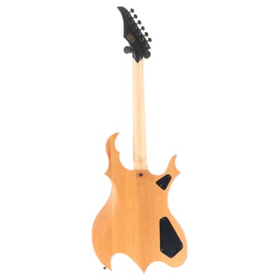 Wylde Audio Wrathmaker Left Handed Spalted Maple, Black Burst, Stage Ready (SR) (39019) image 6