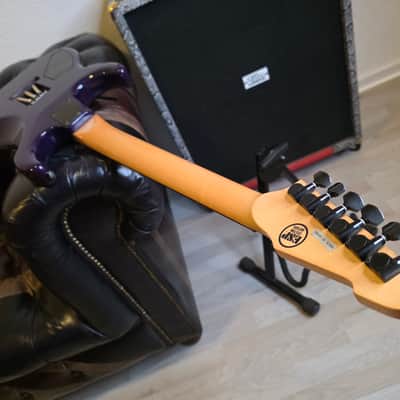 ESP The Mirage Custom Strat HSS Purple Ash MIJ Japan RARE Pre-Fender Deluxe image 23