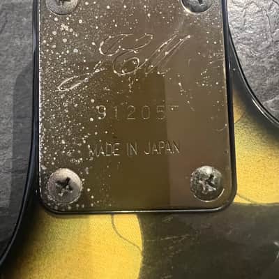 Original 1991 Ibanez JEM77-FP Steve Vai Signature Black Floral Pattern image 7
