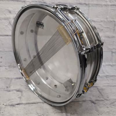 Ludwig Acrolite No 404 5x14" 8-Lug Aluminum | Keystone Badge 1967 | Lever Tone Control w/1960's Blue Case image 7