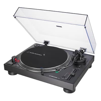 Audio-Technica AT-LP120XUSB Analog Turntable (Black) with Amplifier System image 2