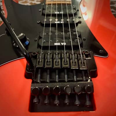 Left-handed Vintage Ibanez RG550 1987-1988 - MIJ lefty guitar image 5
