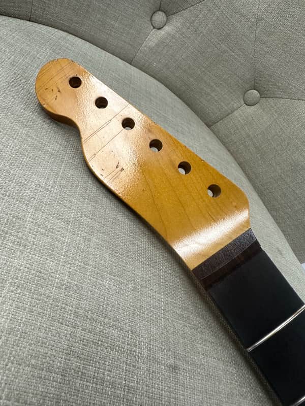 Left Handed! Aged Allparts Tele TRO-L Licensed by Fender Telecaster Nitro Relic Neck image 1
