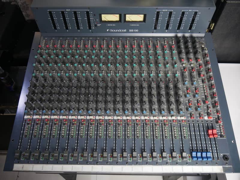 AMEK Soundcraft BB100 16 Channel Analog Mixer with Power Supply, FREE Worldwide SHIPPING image 1