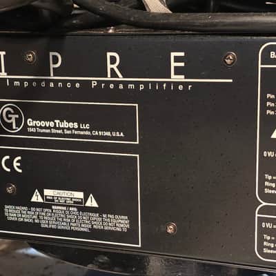 Groove Tubes ViPre Variable Impedance Preamp 2000s - Black image 2