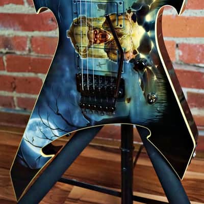(Video Demo) Jackson USA Custom Shop Extreme Masterbuilt Special Shape 2009 Demon Graphic image 5