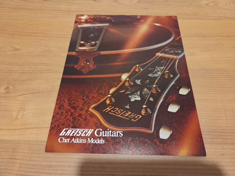 Vintage 1973 Gretsch Chet Atkins Guitar Models Catalog! Rare, Original Case Candy! image 1