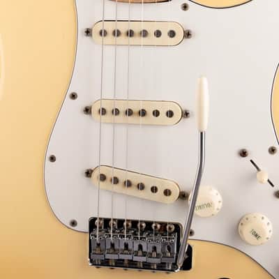 Vintage 1974 Fender Stratocaster Maple Fingerboard Olympic White With OHSC image 4