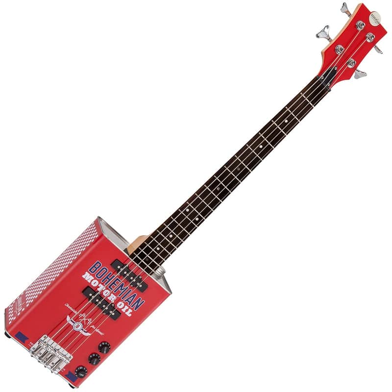 【激レア】BOHEMIAN GUITARS BASS オイル缶ベース Bohemian Oil Can Bass Guitar ~ TNT ~ Includes Hard Case! | Reverb