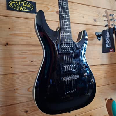 Schecter Omen-6 – Black - Diamond Series image 4
