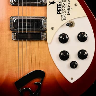 Rickenbacker Pete Townshend Signature 1998PT (Number 53 of 250) from 1987 in Fireglo with original Hardcase image 5